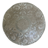 Large cut glass fruit bowl 1960