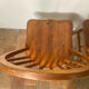 Paire de chaises anglaises en pin