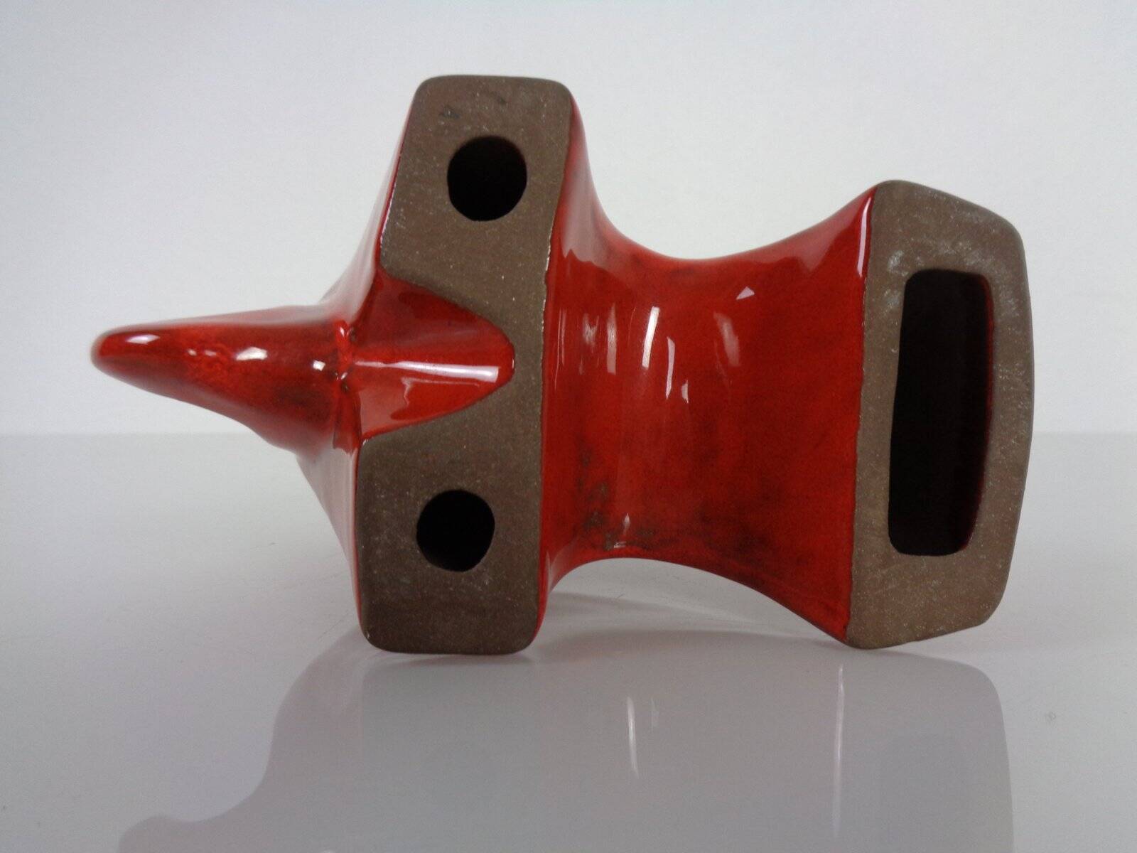 Majolica Ceramic Elephant, 1960s