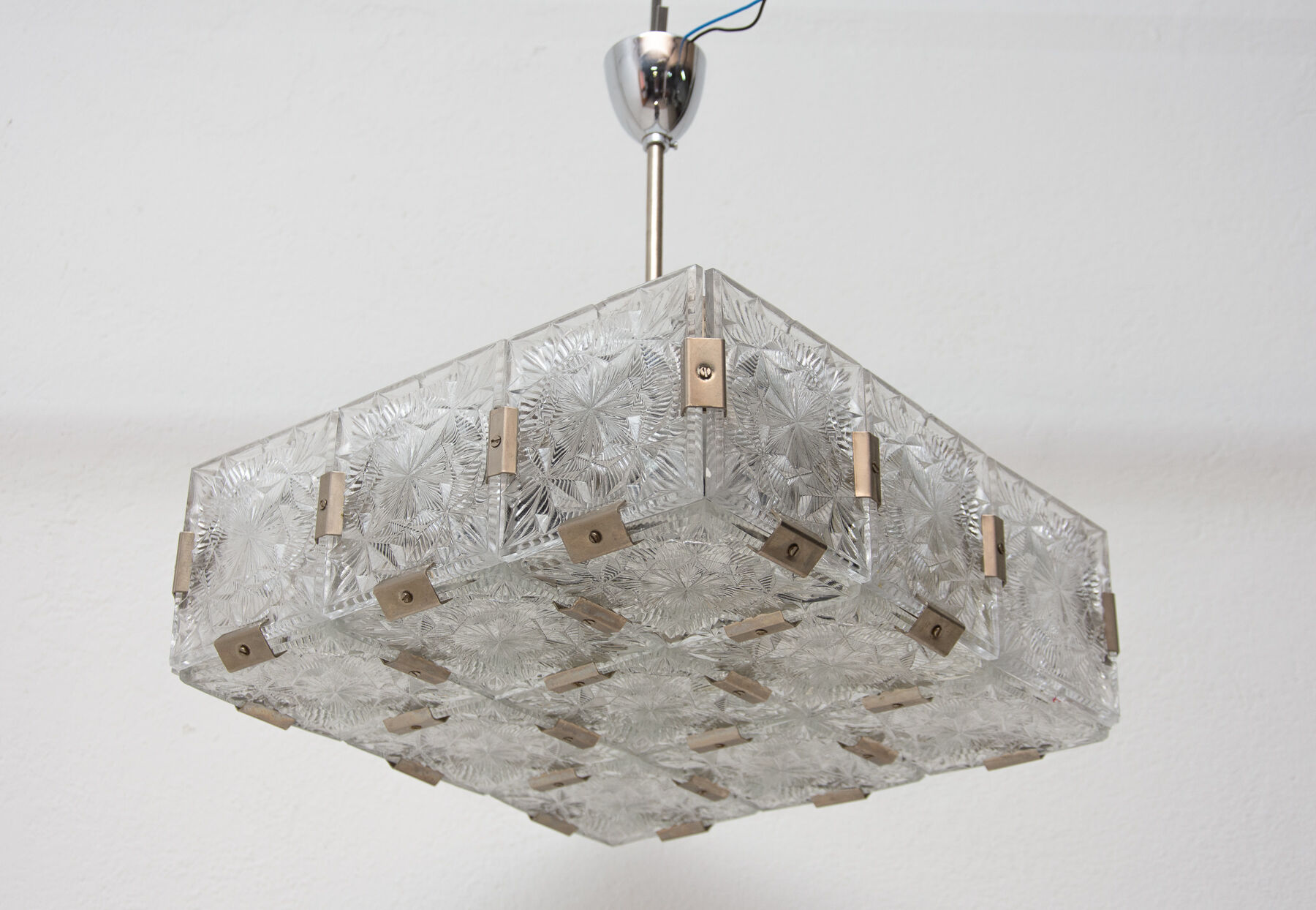 Hanging lamp by Kamenický Šenov, 1970