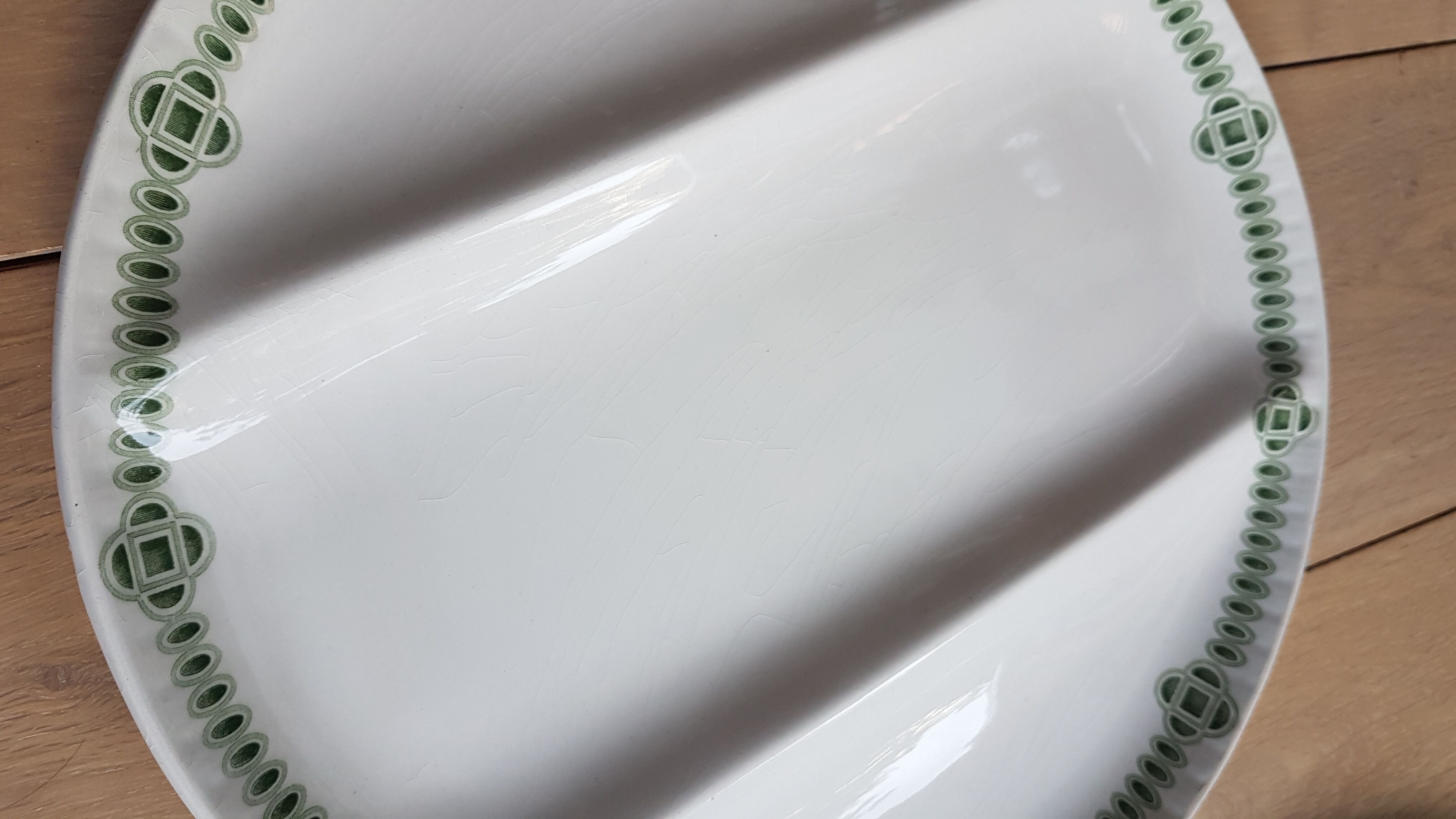 Set of 9 plates Creil and Montereau