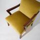 Paire de fauteuils en velours, années 1950