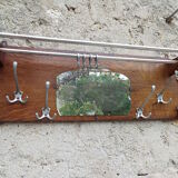 Wall coat rack