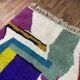 Moroccan rug in handmade wool 2.5 x 1.5 m