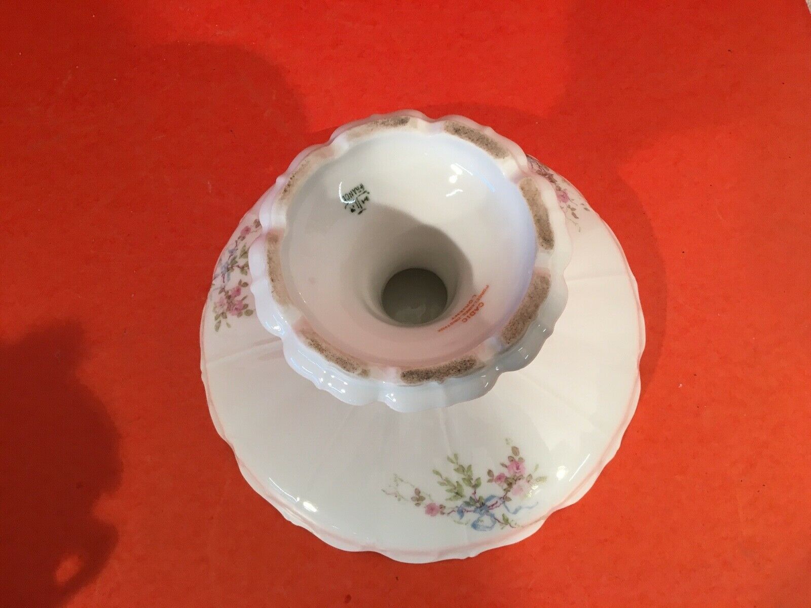 Lot de 3 pièces de forme en porcelaine Compotiers