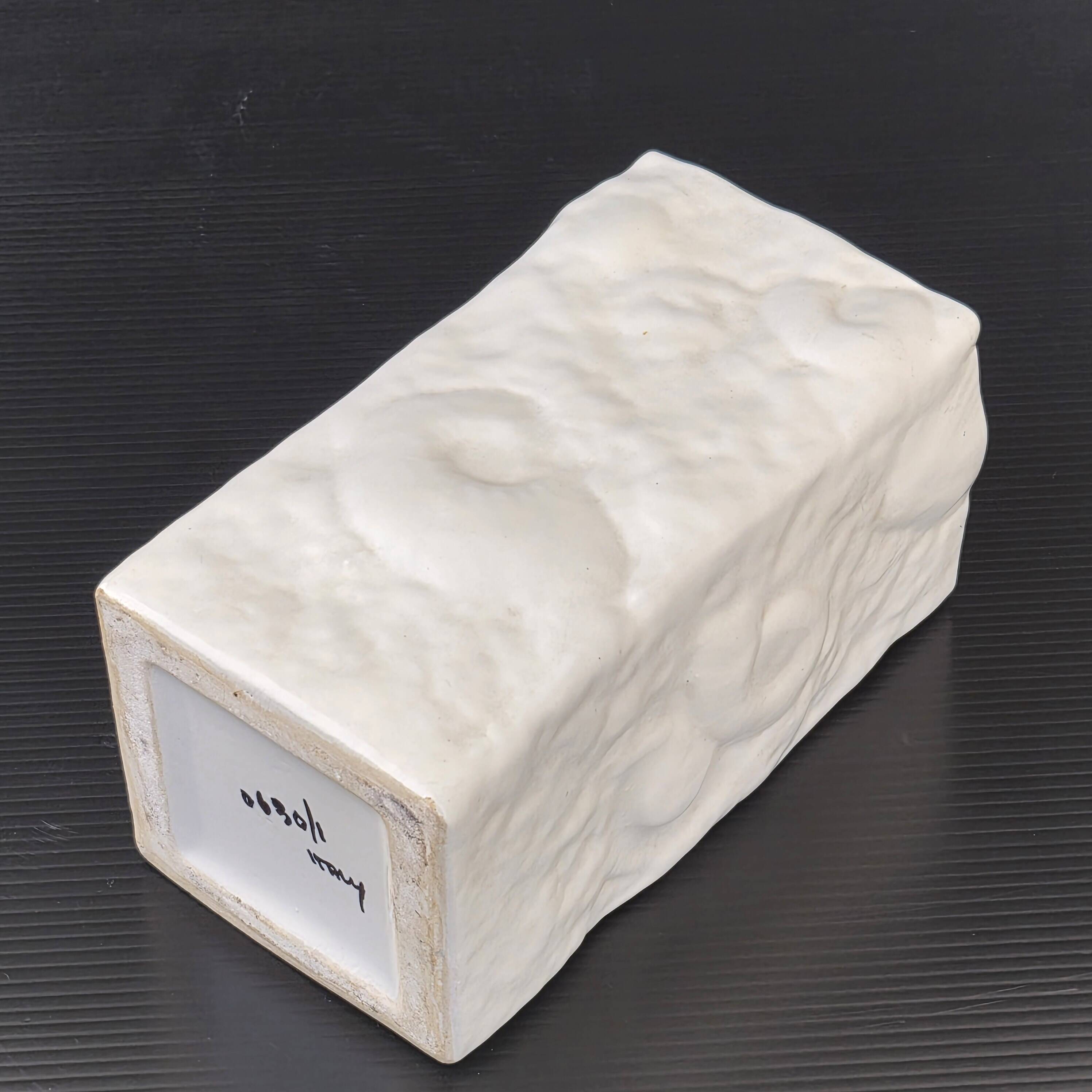 Vintage Italian fossil vase 1960