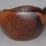 Old olive salad dish signed "Tony Bain Vallauris"