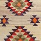 3x10 Vintage Tribal Geometric Kilim Runner Rug, 91x314Cm