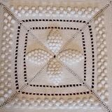 Hand-knitted blanket or plaid - wool