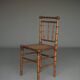 Antique American Faux Bamboo Side Chair. 1880s