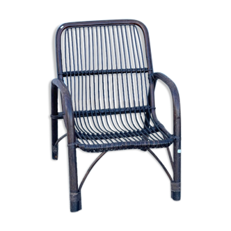 Rattan armchair