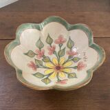 Enamelled dish signed Paul Bay.