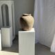 Vase de Borneo en terre cuite brun (1) H35 D23
