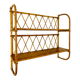 Vintage rattan shelf