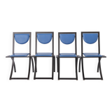 4 Dining Chairs by Karl Friedrich Förster for KFF Germany, 1980s, Set of 4