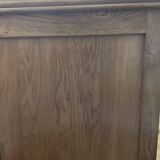 Light oak hutch