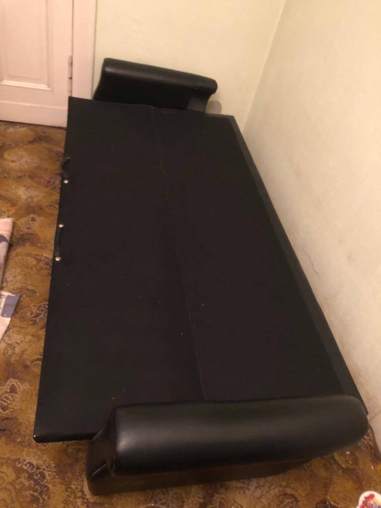 Vintage leather sofa 1970