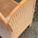 Fauteuil rotin et bambou