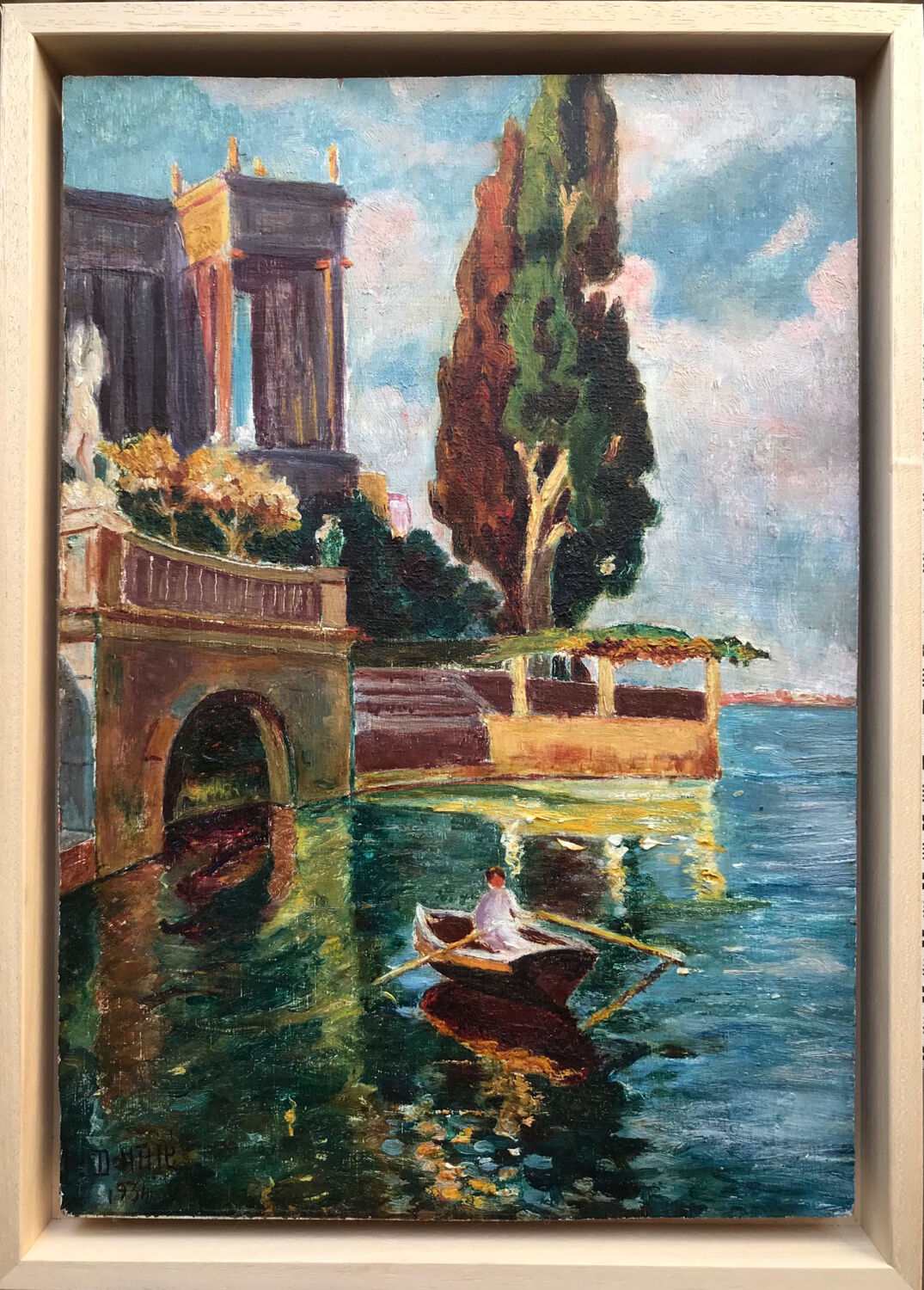The boat ride, 1934. Oil on canvas.