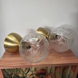 Pair of wall or ceiling lights - balls