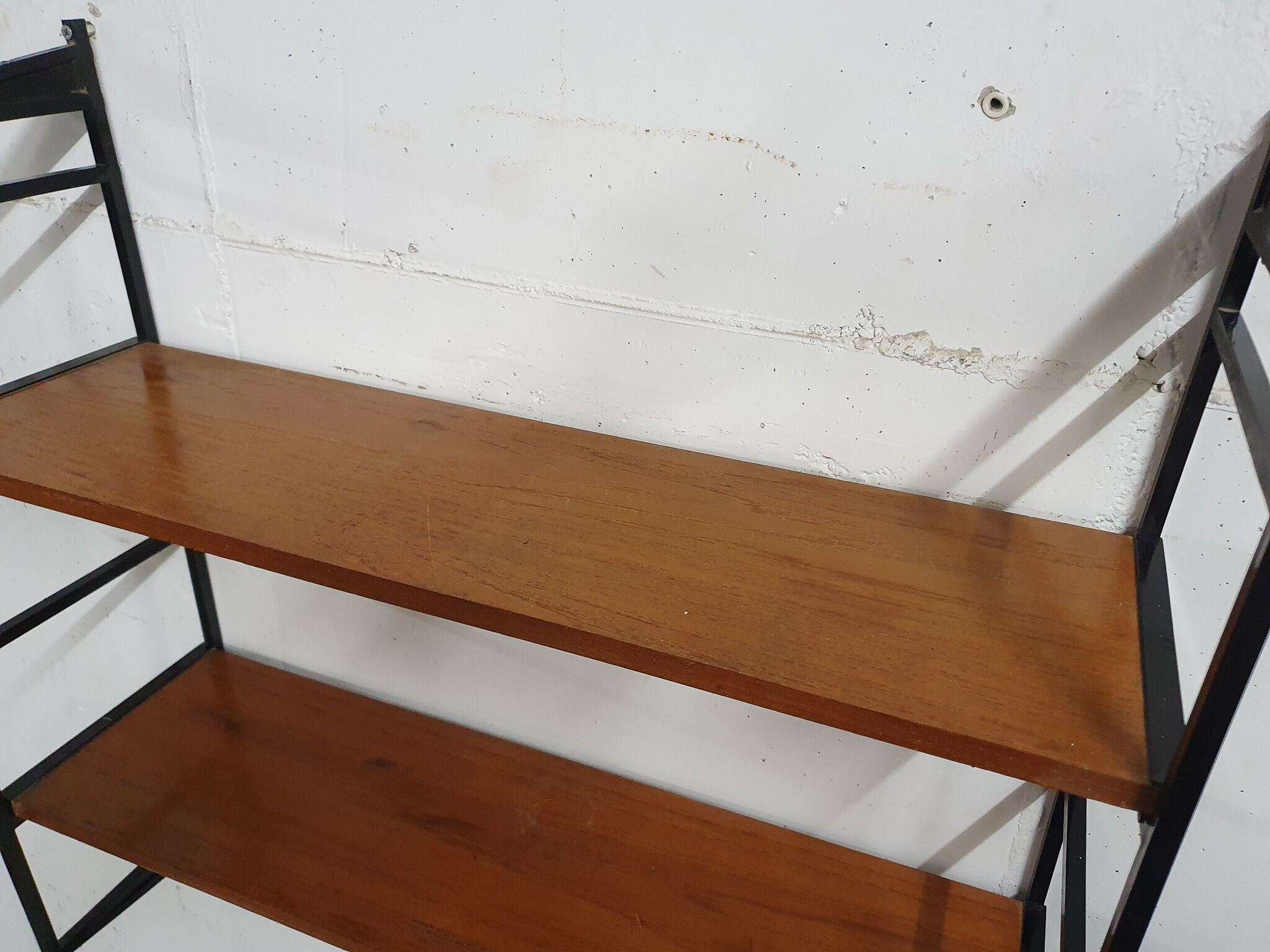 Vintage teak book shelves, The Netherlands 1960's