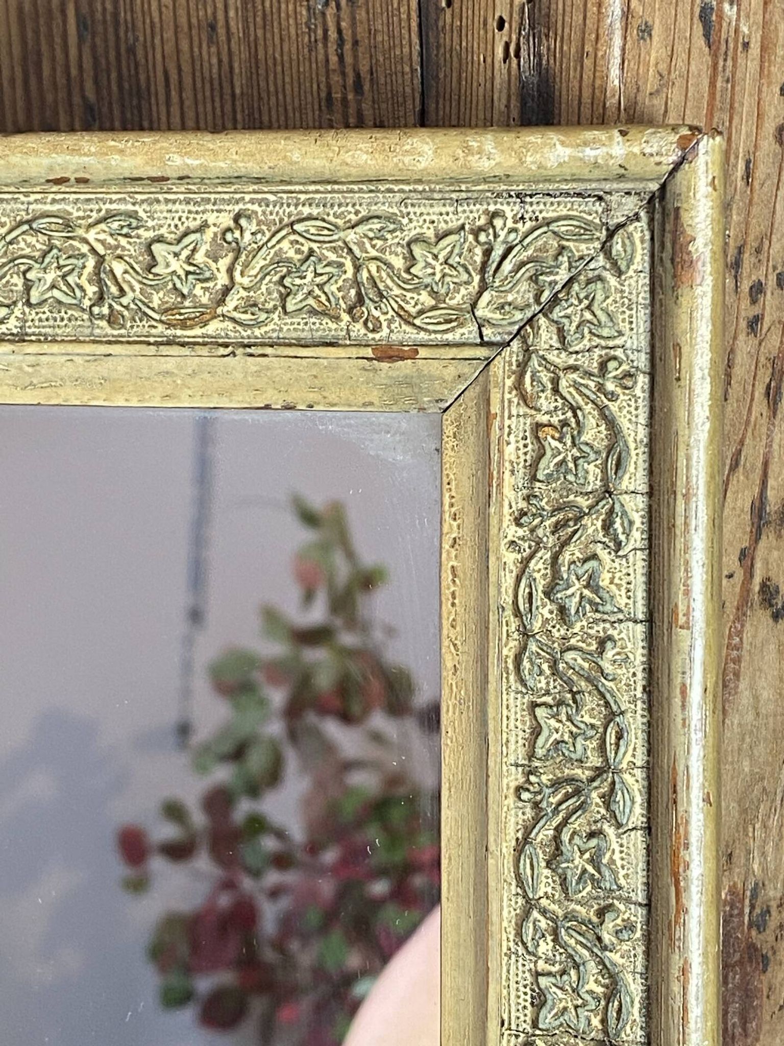 Miroir en bois et stuc, Napoléon  III 