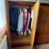Large teak wardrobe 60s