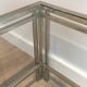 Modernist Chrome Coffee Table with Triple Legs, French Work circa 1970