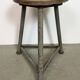 Grey Industrial Workshop Stool, 1960s