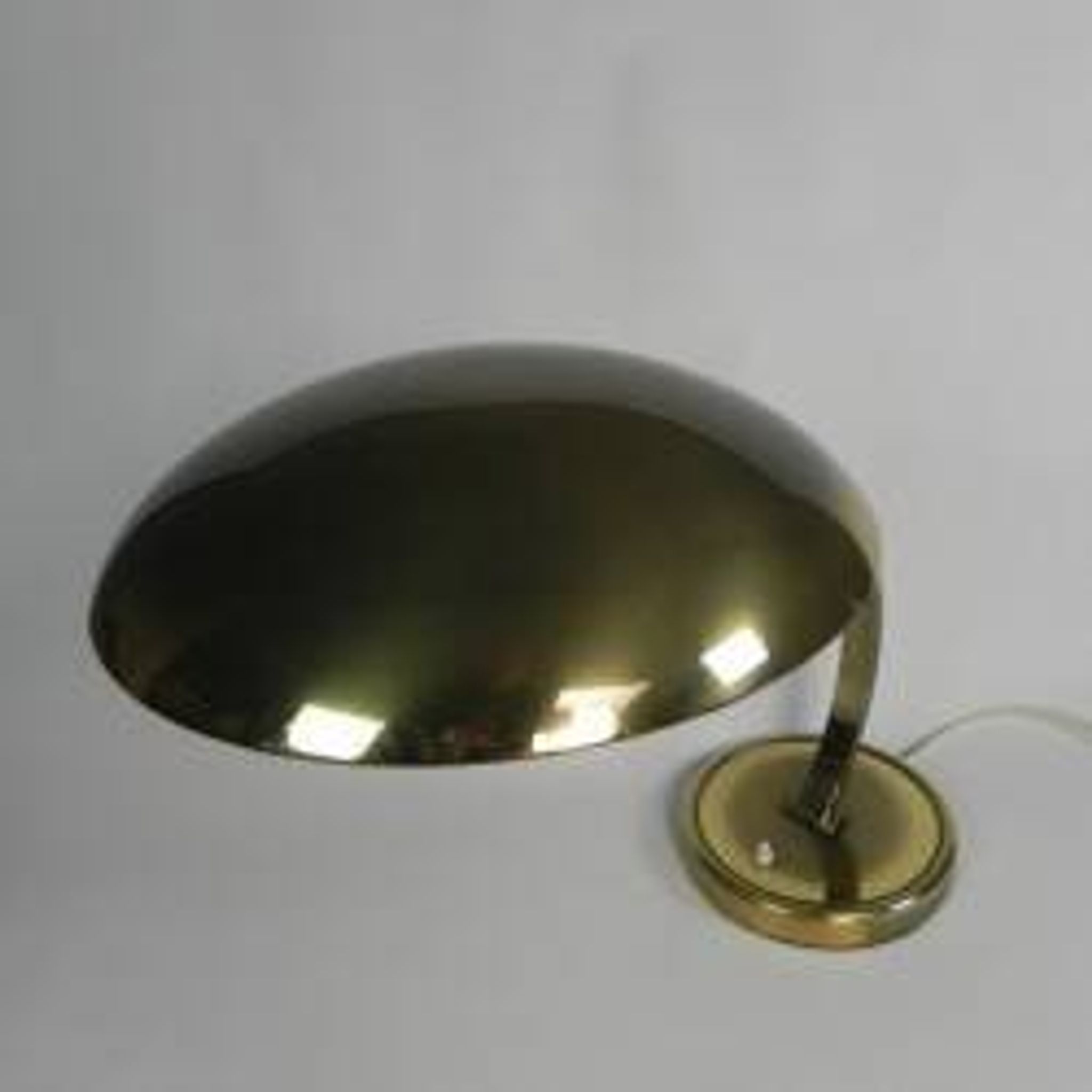 Bauhaus brass desk lamp, model 6751 by Christian Dell for Kaiser Leuchten