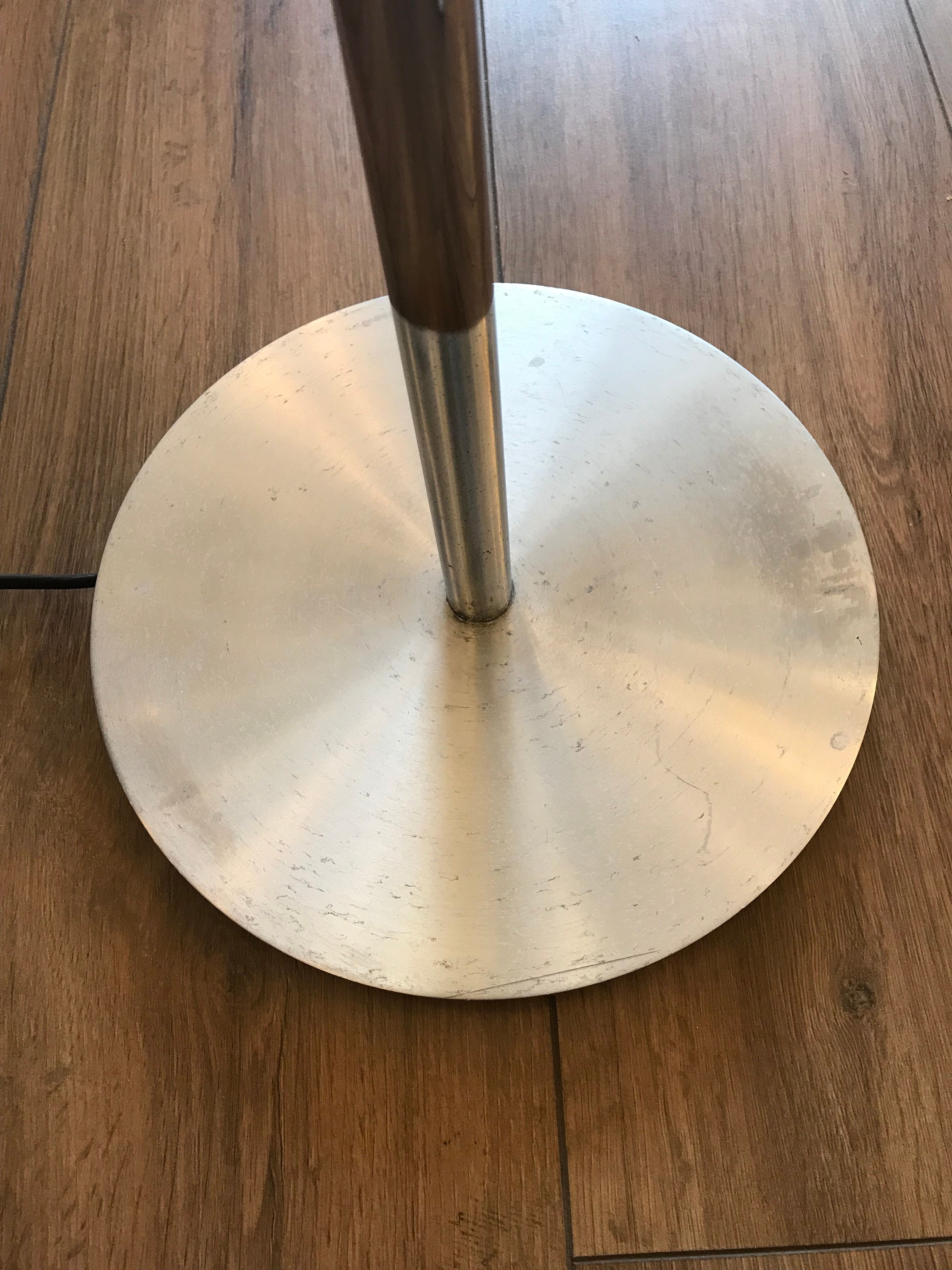 Lampadaire chromé 10 feux