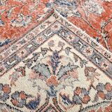 All-Over Floral Classic Red & Blue Turkish Rug, 260x366Cm