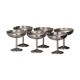 6 stainless steel ice cream cups Guy Degrenne 1970