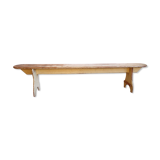 Ancien banc de ferme en bois