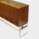 Buffet vintage design moderne du milieu du siècle en palissandre, années 1960.