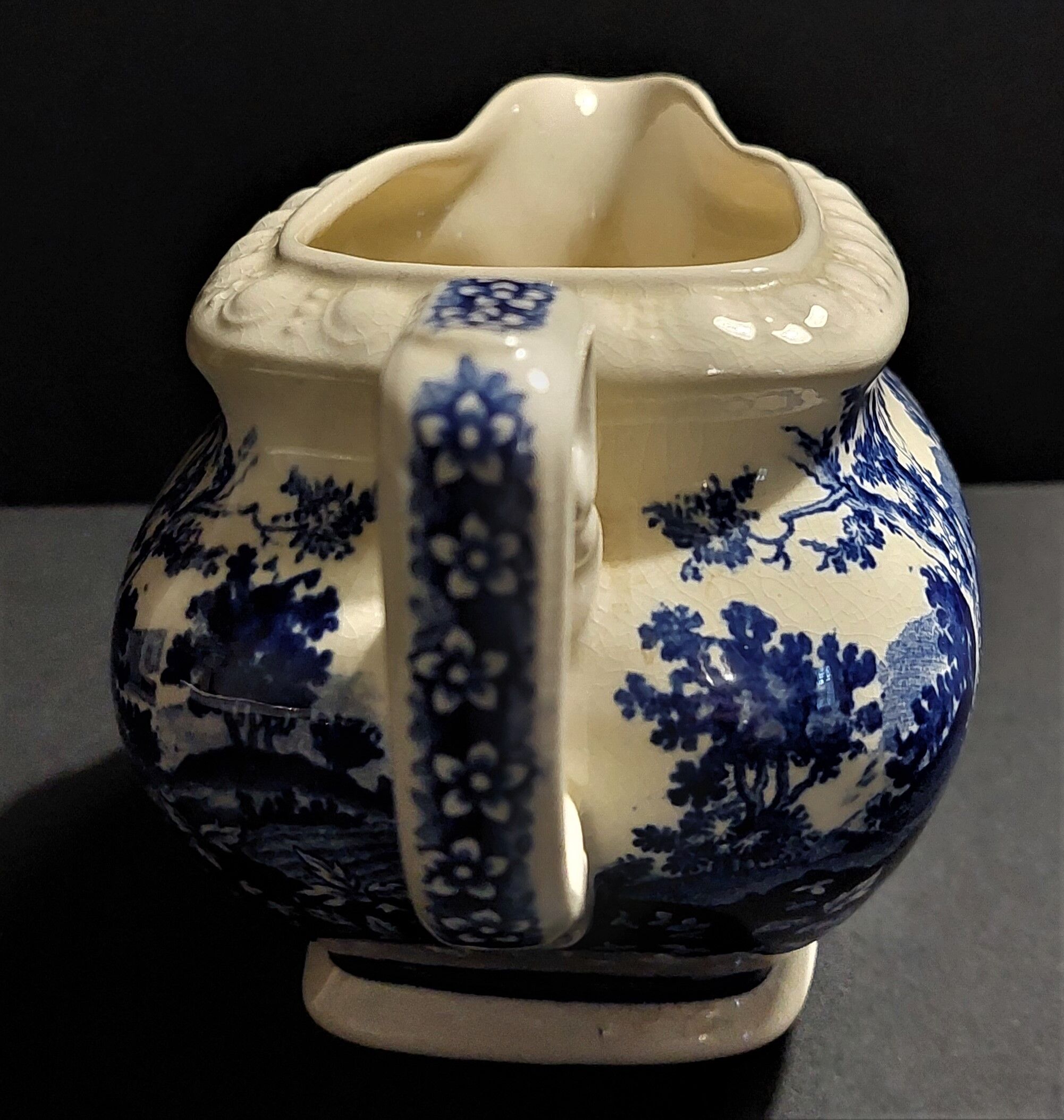 Cream pot earthenware Villeroy & Boch décor Rusticana