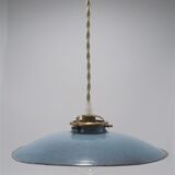 Enamelled sheet metal suspension