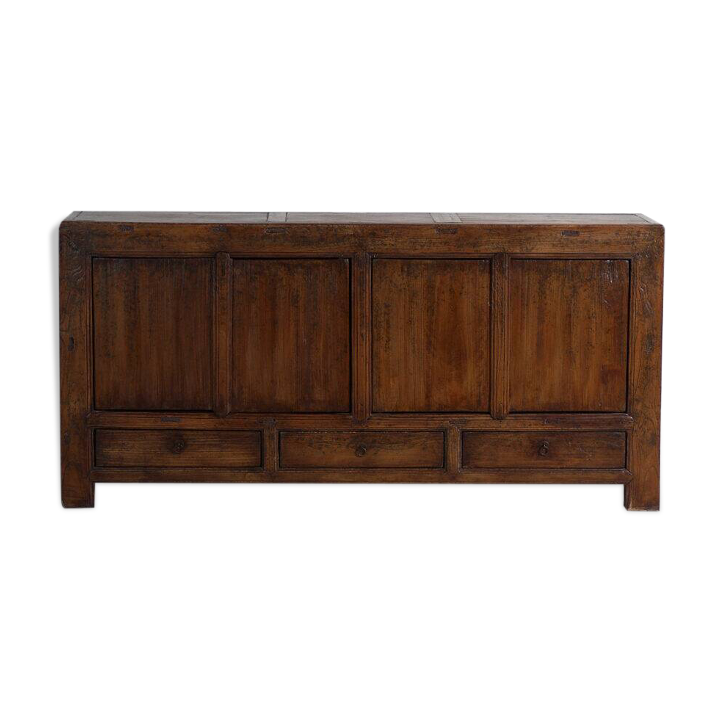 Buffet ancien en bois d’orme – Chine, vers 1950