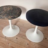 Paire de tabourets Eero Saarinen édition Knoll 1970