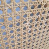 Vintage wicker claustra screen - 1950s