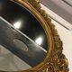Baroque oval mirror 44 x 60cm