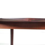 Table à manger extensible en palissandre de Rio