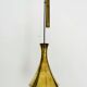Adjustable Brass Pendant Lamp with Counterweight