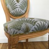 Louis XVI style armchair medallion