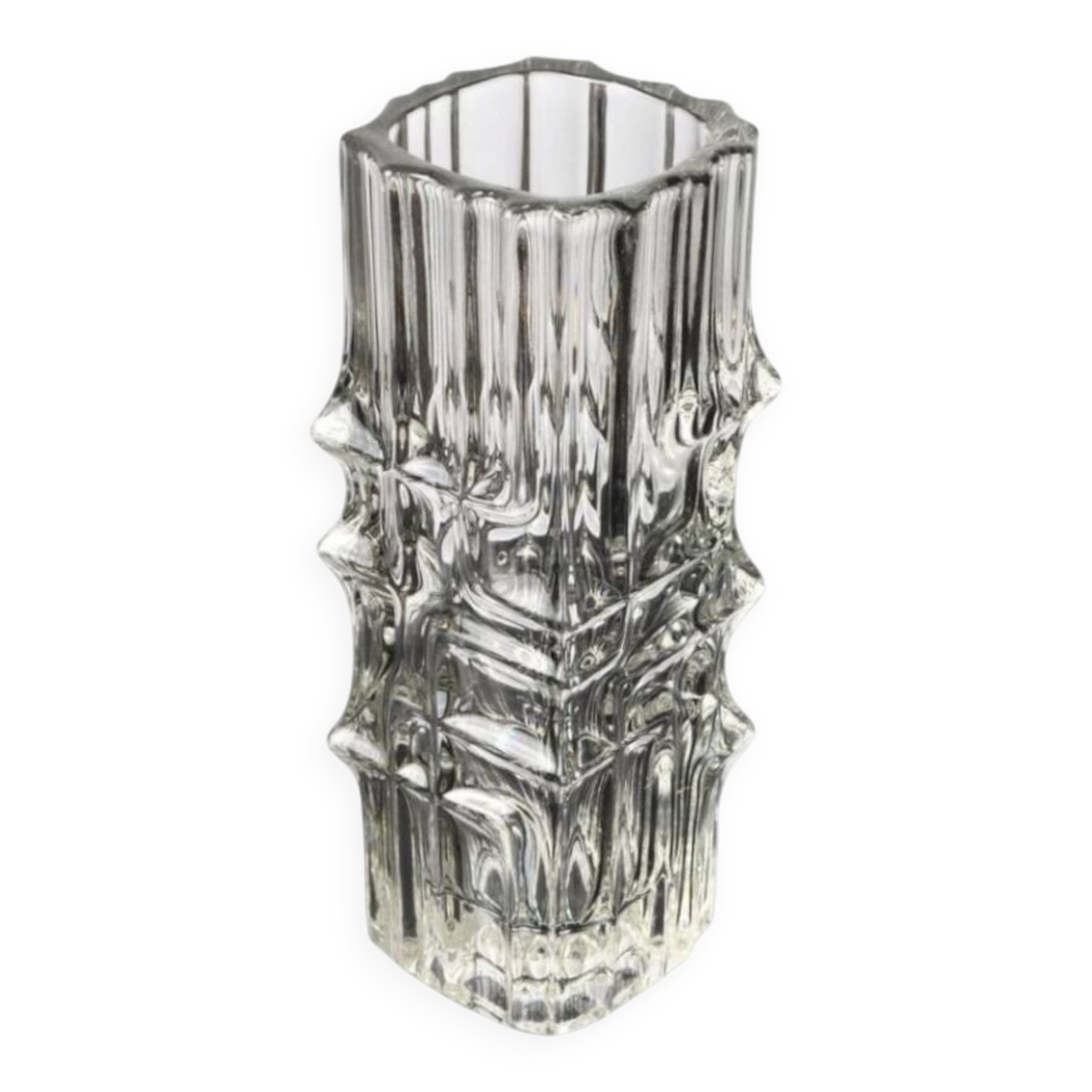 Scandinavian Vase – SKLO Union, Model No. 617 by Vladislav Urban