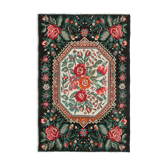 Rose de moldavie kilim 278 x 187 cm