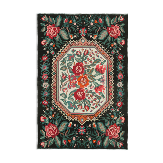 Moldovian rose kilim 278 x 187 cm