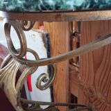 Wrought iron console 1950