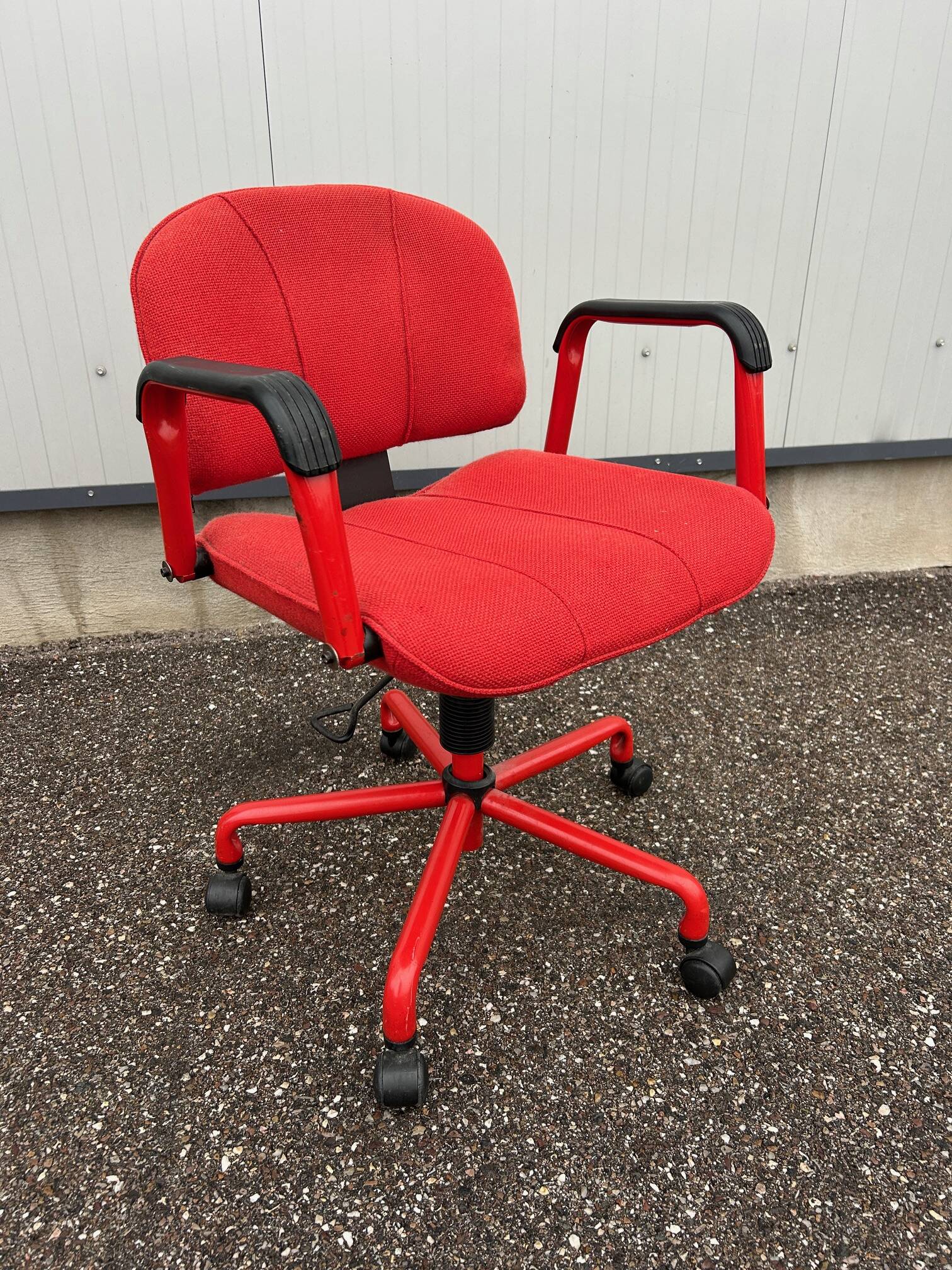fauteuil de bureau pivotant 1980