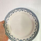 10 assiettes plates Arras Sarreguemines